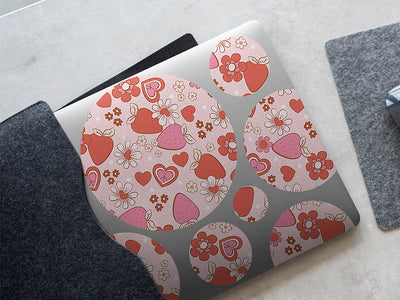 little scarlet fruit DIY Laptop Stickers
