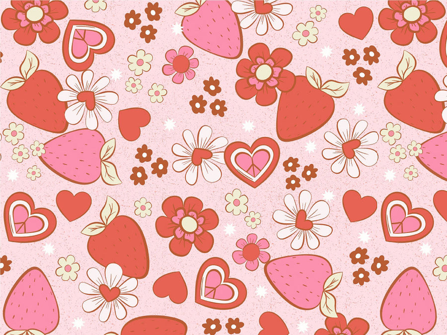 Little Scarlet Fruit Vinyl Wrap Pattern~Rwraps Series 914 Digitally Printed Vinyl Wrap~0