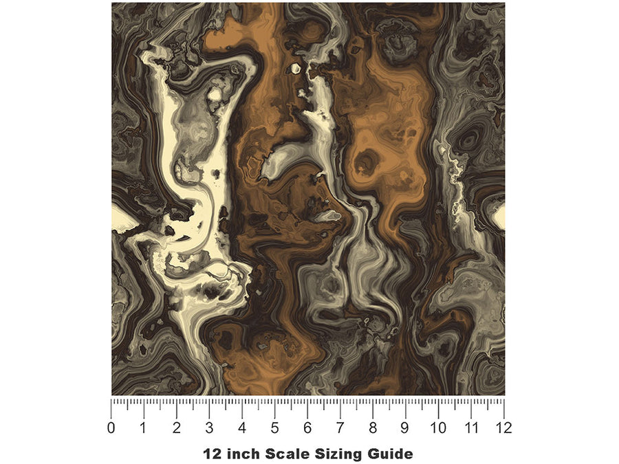 Live Edge Epoxy-Resin Vinyl Film Pattern Size 12 inch Scale~Rwraps Live Edge Epoxy-Resin Sizing Chart~3