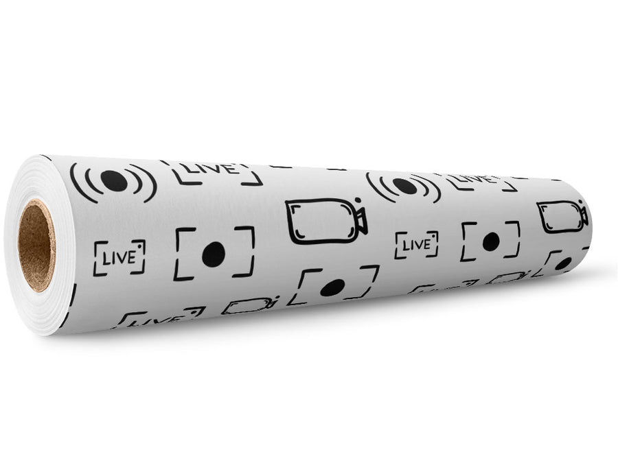 Live Stream Technology Wrap Film Wholesale Roll~Rwraps Series 914 Digitally Printed Vinyl Roll~5