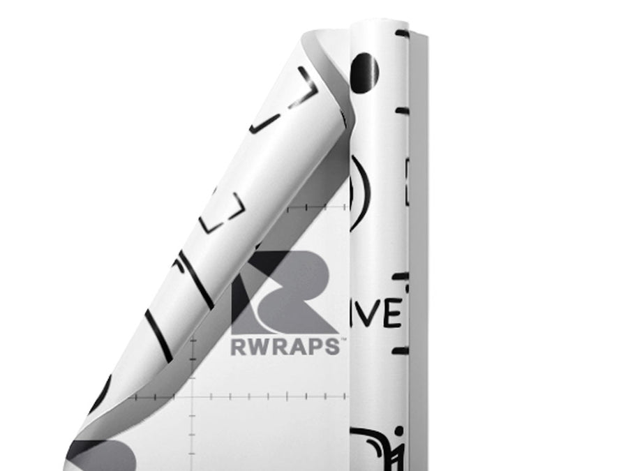 Live Stream Technology Wrap Film Sheets~Rwraps Series 914 Live Stream Technology Scrolled Sheet~4