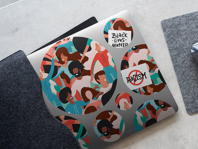 lives matter  DIY Laptop Stickers