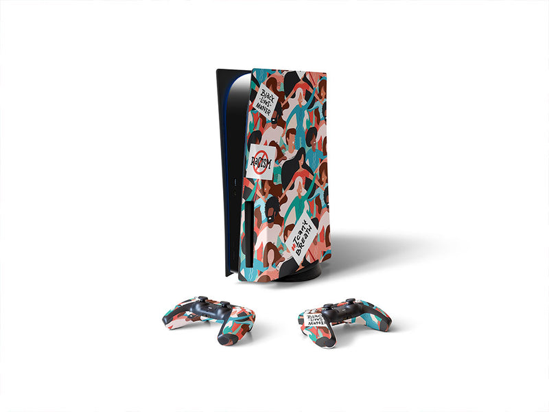 lives matter  Sony PS5 DIY Skin