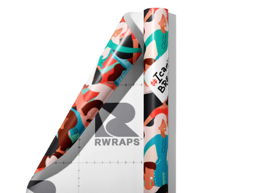 Lives Matter Americana Wrap Film Sheets~Rwraps Series 914 Lives Matter Americana Scrolled Sheet~4