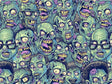 Livor Mortis Zombie Vinyl Wrap Pattern~Rwraps Series 914 Digitally Printed Vinyl Wrap~0