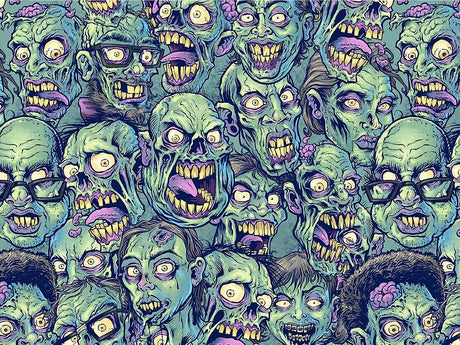 Livor Mortis Zombie Vinyl Wrap Pattern~Rwraps Series 914 Digitally Printed Vinyl Wrap~0