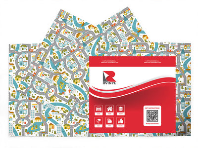 local roads toy room Craft Vinyl Sheet Pack
