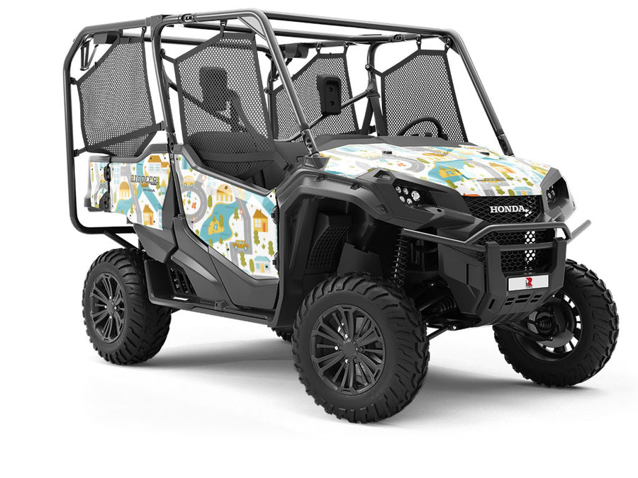Local Roads Toy Room Utility Vehicle Vinyl Wrap