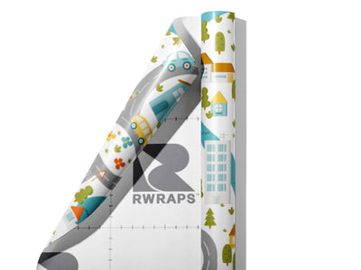 Local Roads Toy Room Wrap Film Sheets~Rwraps Series 914 Local Roads Toy Room Scrolled Sheet~3