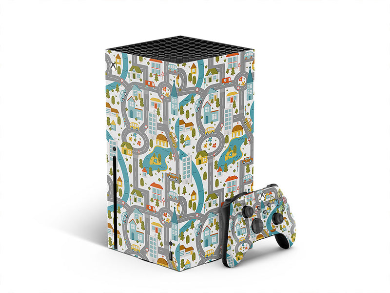 local roads toy room XBOX DIY Decal