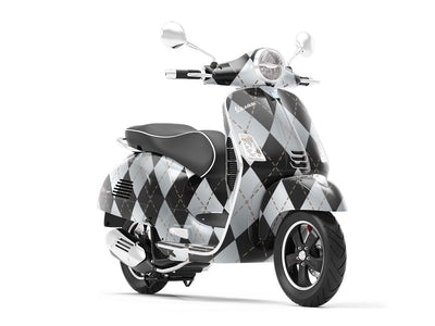 London Fog Argyle Vespa Scooter Wrap Film
