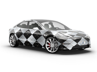 London Fog Argyle Vehicle Vinyl Wrap