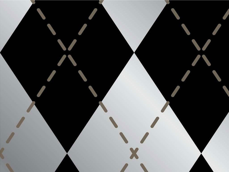 London Fog Argyle Vinyl Wrap Pattern~Rwraps Series 914 Digitally Printed Vinyl Wrap~0