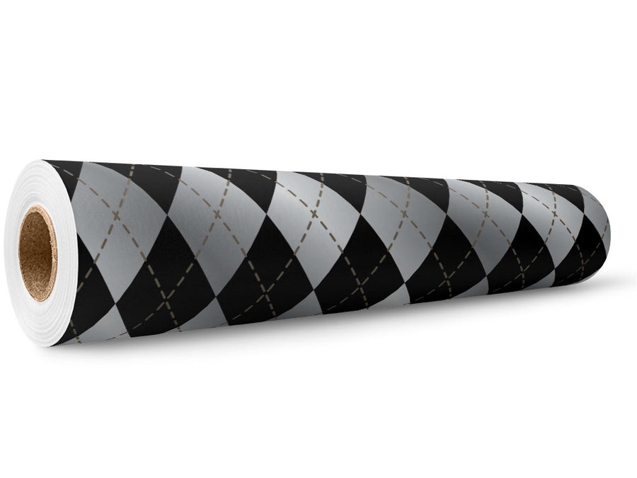 London Fog Argyle Wrap Film Wholesale Roll~Rwraps Series 914 Digitally Printed Vinyl Roll~5