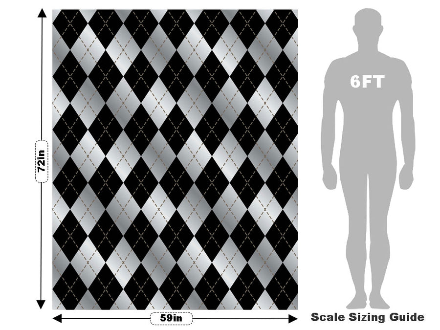 London Fog Argyle Vehicle Wrap Scale~Rwraps Series 914 London Fog Argyle Measurements~1
