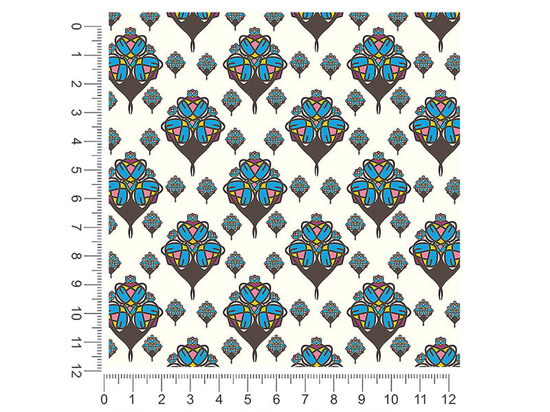 lonely hearts art deco 1ft x 1ft Craft Sheets