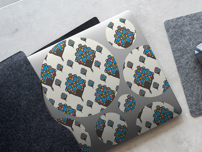 lonely hearts art deco DIY Laptop Stickers