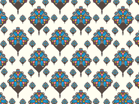 Lonely Hearts Art Deco Vinyl Wrap Pattern~Rwraps Series 914 Digitally Printed Vinyl Wrap~0