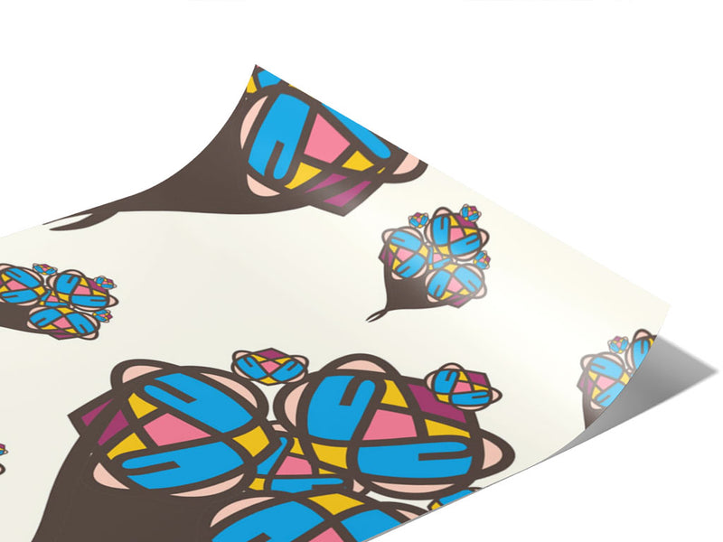 Lonely Hearts Art Deco Vinyl Wraps~Rwraps Series 914 Digitally Printed Vinyl Wrap~0