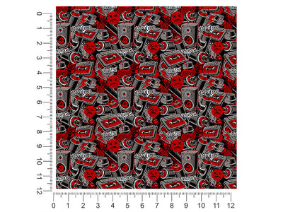 long run graffiti 1ft x 1ft Craft Sheets