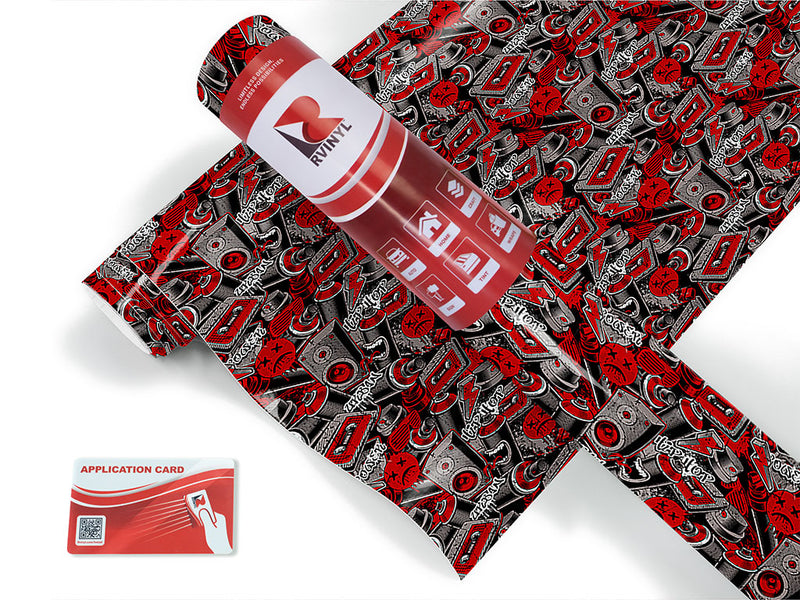 long run graffiti Craft Vinyl Roll
