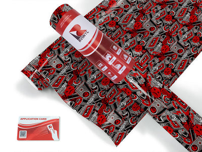 long run graffiti Craft Vinyl Roll