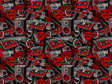 Long Run Graffiti Vinyl Wrap Pattern~Rwraps Series 914 Digitally Printed Vinyl Wrap~0