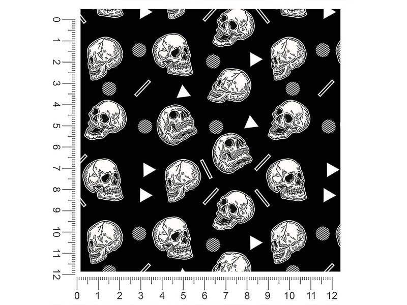 look around skull and bones 1ft x 1ft Craft Sheets
