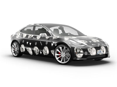 Look Around Halloween Vehicle Vinyl Wrap