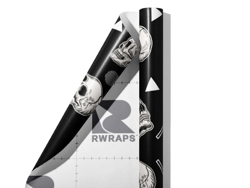Look Around Halloween Wrap Film Sheets~Rwraps Series 914 Look Around Halloween Scrolled Sheet~3