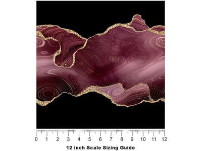 Lord Ares Gemstone Vinyl Film Pattern Size 12 inch Scale~Rwraps Lord Ares Gemstone Sizing Chart~2