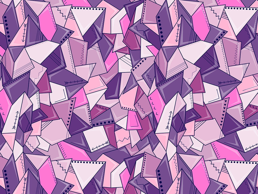 Lost Fairies Mosaic Vinyl Wrap Pattern~Rwraps Series 914 Digitally Printed Vinyl Wrap~0
