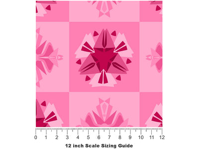 Lost Loneliness Art Deco Vinyl Film Pattern Size 12 inch Scale~Rwraps Lost Loneliness Art Deco Sizing Chart~2