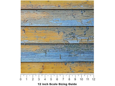 Lost Maya Wood Plank Vinyl Film Pattern Size 12 inch Scale~Rwraps Lost Maya Wood Plank Sizing Chart~3