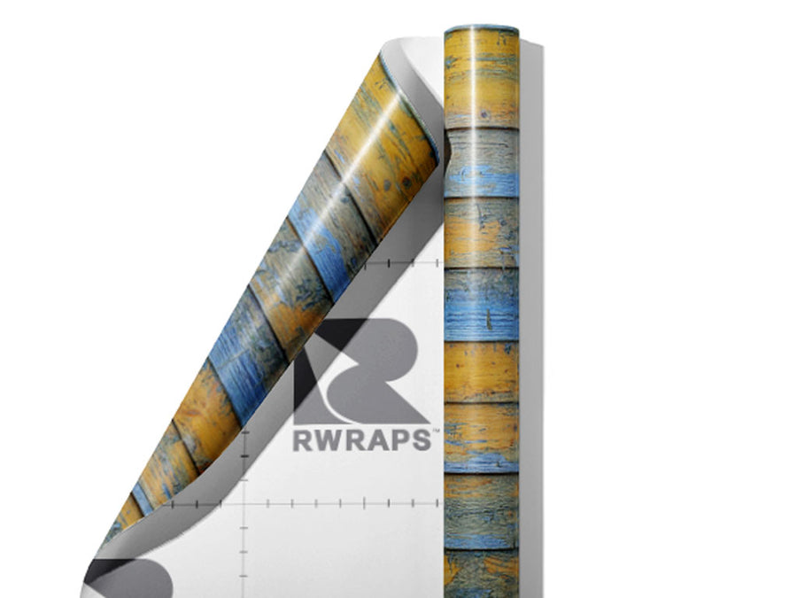 Lost Maya Wood Plank Wrap Film Sheets~Rwraps Series 914 Lost Maya Wood Plank Scrolled Sheet~4