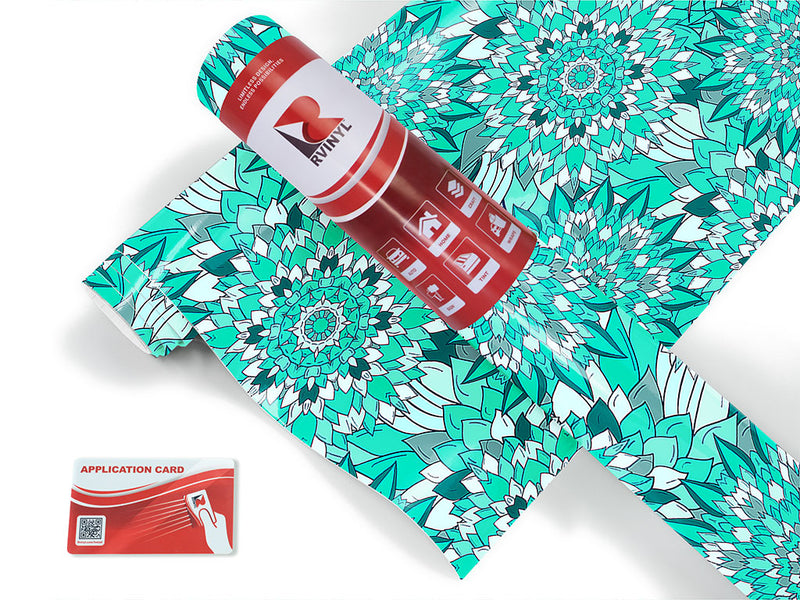lost oasis floral Craft Vinyl Roll