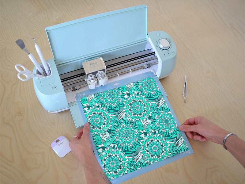 lost oasis floral Cricut Compatible Vinyl