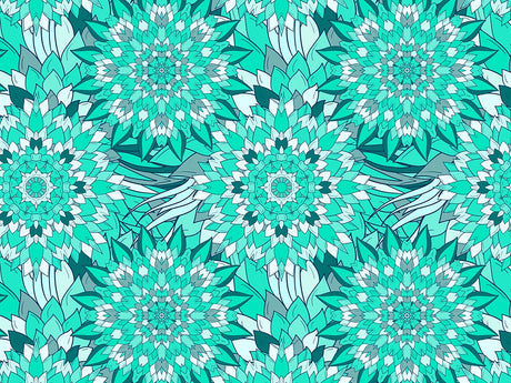 Lost Oasis Floral Vinyl Wrap Pattern~Rwraps Series 914 Digitally Printed Vinyl Wrap~0