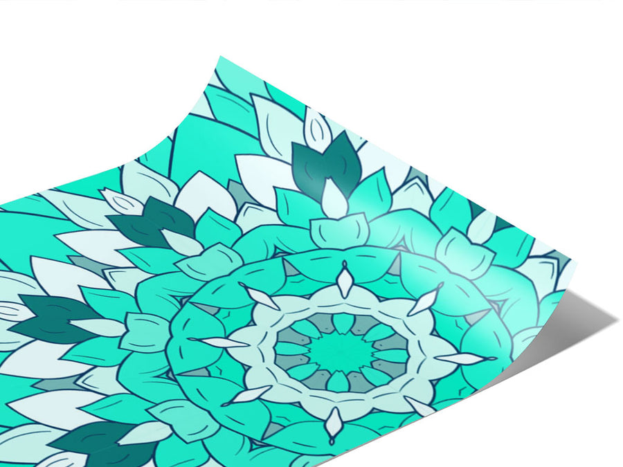 Lost Oasis Floral Vinyl Wraps~Rwraps Series 914 Digitally Printed Vinyl Wrap~0