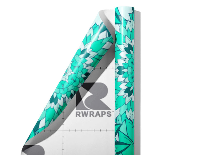 Lost Oasis Floral Wrap Film Sheets~Rwraps Series 914 Lost Oasis Floral Scrolled Sheet~3