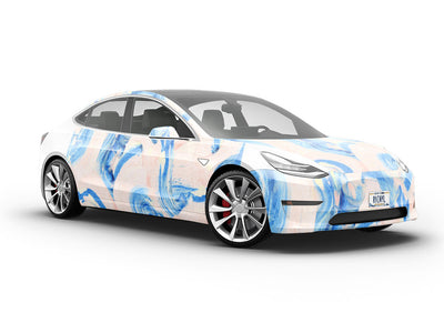 Lost Rivers Abstract Vehicle Vinyl Wrap