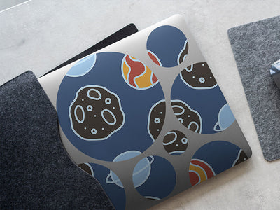 lost space science fiction DIY Laptop Stickers