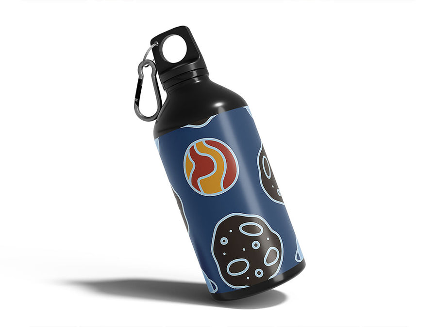 lost space science fiction Water Bottle DIY Stickers