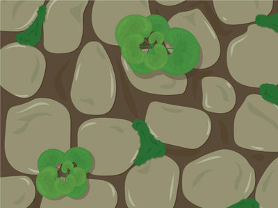 Lost Walk Cobblestone Vinyl Wrap Pattern~Rwraps Series 914 Digitally Printed Vinyl Wrap~0