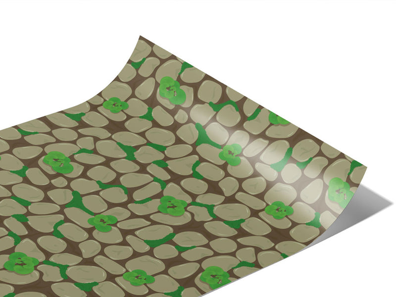 Lost Walk Cobblestone Vinyl Wraps~Rwraps Series 914 Digitally Printed Vinyl Wrap~1