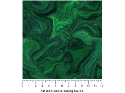 Lost Woods Gemstone Vinyl Film Pattern Size 12 inch Scale~Rwraps Lost Woods Gemstone Sizing Chart~2