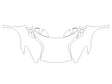 lotus emira 3M Clear Bra Hood Precut PPF Diagram