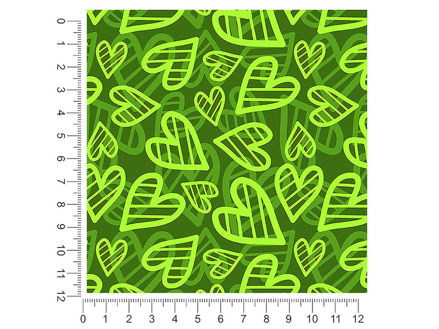 loud proclamations heart 1ft x 1ft Craft Sheets