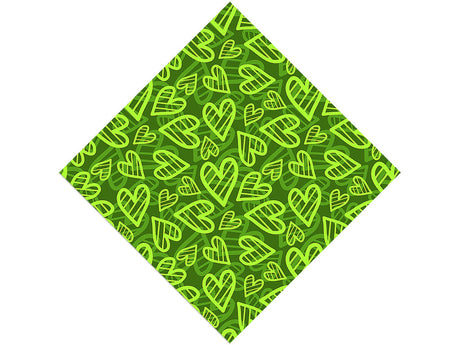 Loud Proclamations Heart Vinyl Wrap Pattern