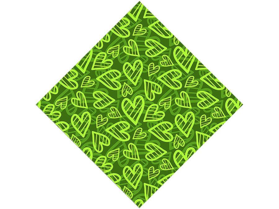 Loud Proclamations Heart Vinyl Wrap Pattern